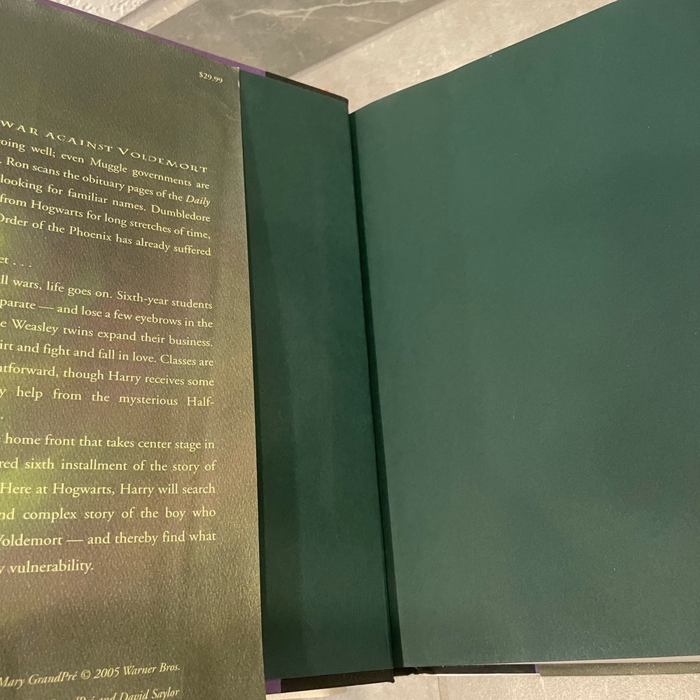 Harry Potter Hardcover Book Set - Books 5,6&7 - Picture 4 of 10